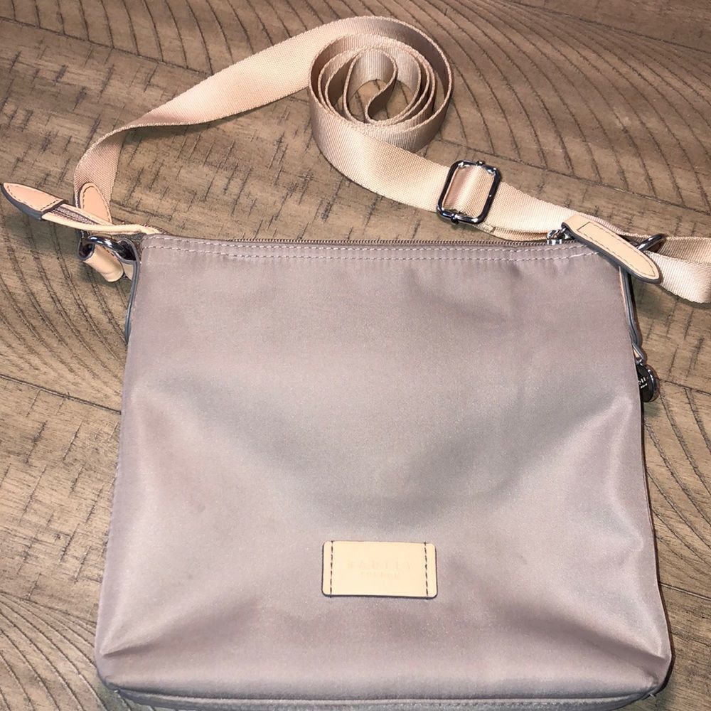Radley London Westie Logo Canvas Crossbody Security Bag chic vacation ready